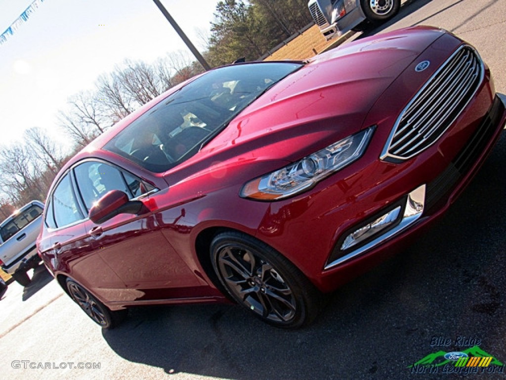 2018 Fusion S - Ruby Red / Ebony photo #30