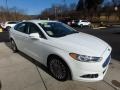 2016 Oxford White Ford Fusion Titanium  photo #7