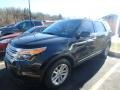 2014 Tuxedo Black Ford Explorer XLT 4WD  photo #1