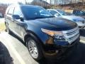 2014 Tuxedo Black Ford Explorer XLT 4WD  photo #5