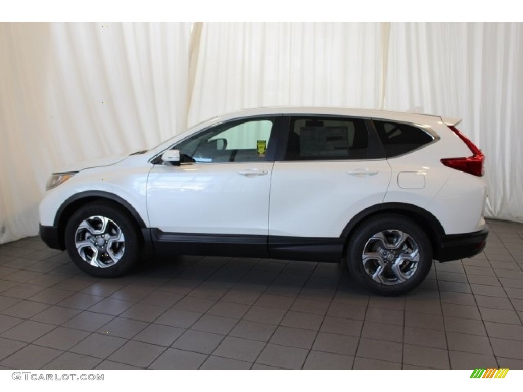 2018 CR-V EX-L - White Diamond Pearl / Black photo #5