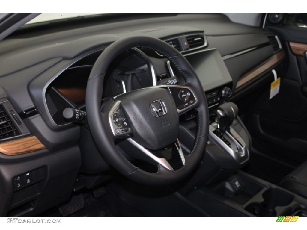 2018 CR-V EX-L - White Diamond Pearl / Black photo #19