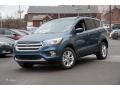 2018 Blue Metallic Ford Escape SE 4WD  photo #1