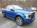 2018 Lightning Blue Ford F150 XLT SuperCab 4x4  photo #3