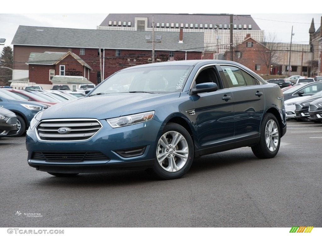 2018 Taurus SEL AWD - Blue / Charcoal Black photo #1