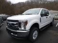 Oxford White - F250 Super Duty STX Crew Cab 4x4 Photo No. 4