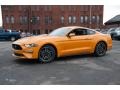 2018 Orange Fury Ford Mustang GT Premium Fastback  photo #1