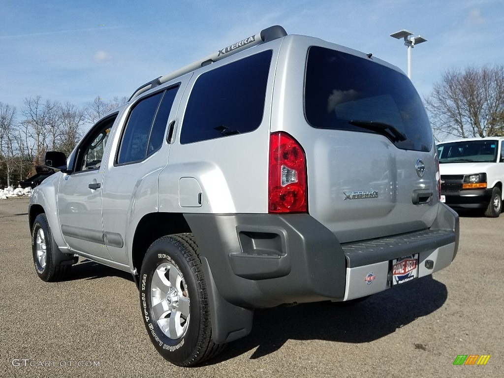 2012 Xterra S 4x4 - Brilliant Silver / Pro 4X Gray/Steel photo #5