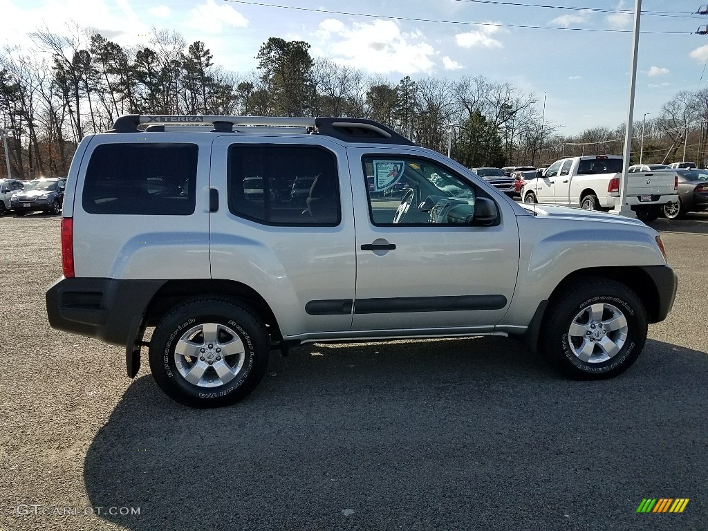 2012 Xterra S 4x4 - Brilliant Silver / Pro 4X Gray/Steel photo #8