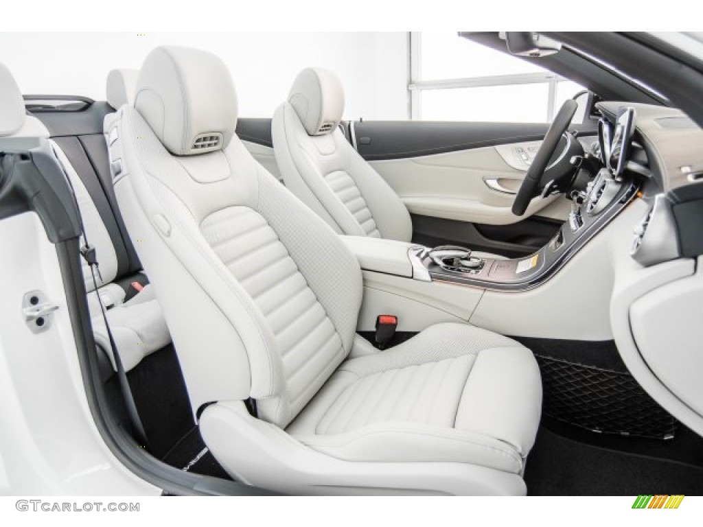 Crystal Grey/Black Interior 2018 Mercedes-Benz C 43 AMG 4Matic Cabriolet Photo #125128406