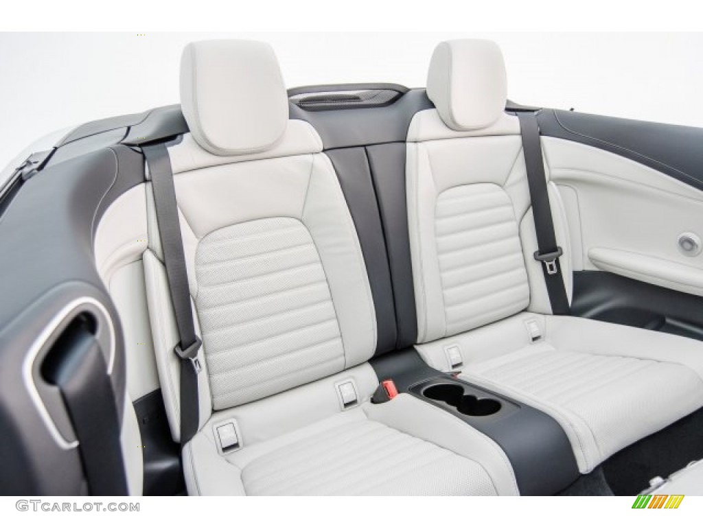 2018 Mercedes-Benz C 43 AMG 4Matic Cabriolet Rear Seat Photo #125128619