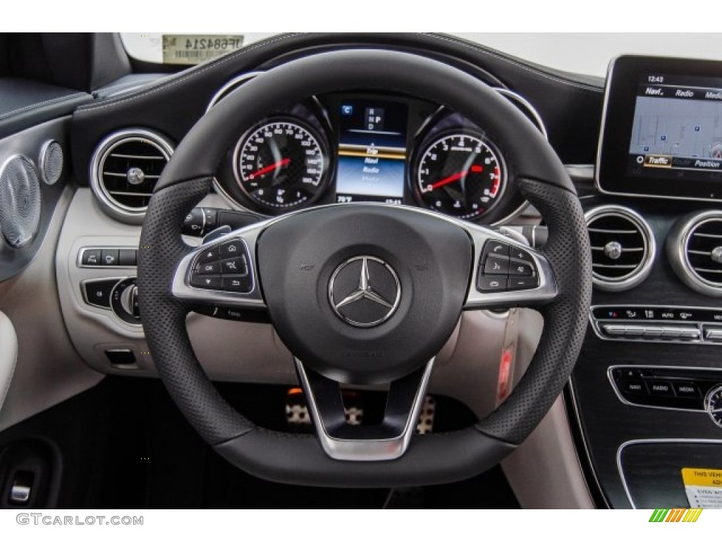 2018 Mercedes-Benz C 43 AMG 4Matic Cabriolet Steering Wheel Photos