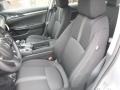 Black 2018 Honda Civic LX Sedan Interior Color