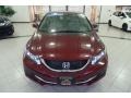2015 Crimson Pearl Honda Civic LX Sedan  photo #2