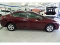 2015 Crimson Pearl Honda Civic LX Sedan  photo #4