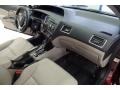 2015 Crimson Pearl Honda Civic LX Sedan  photo #15