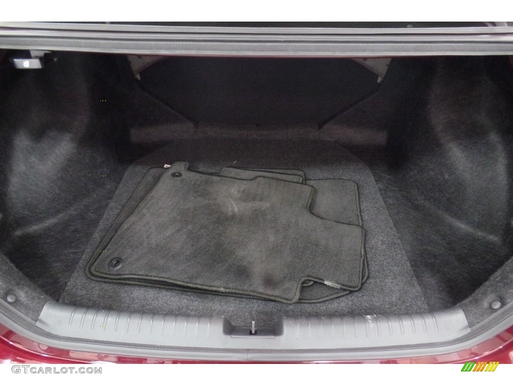 2015 Civic LX Sedan - Crimson Pearl / Beige photo #20