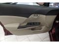2015 Crimson Pearl Honda Civic LX Sedan  photo #25