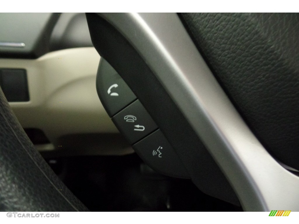 2015 Civic LX Sedan - Crimson Pearl / Beige photo #31