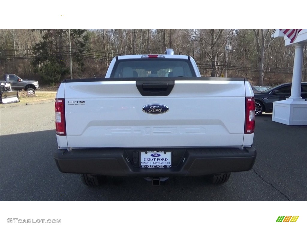 2018 F150 XL SuperCab 4x4 - Oxford White / Earth Gray photo #6