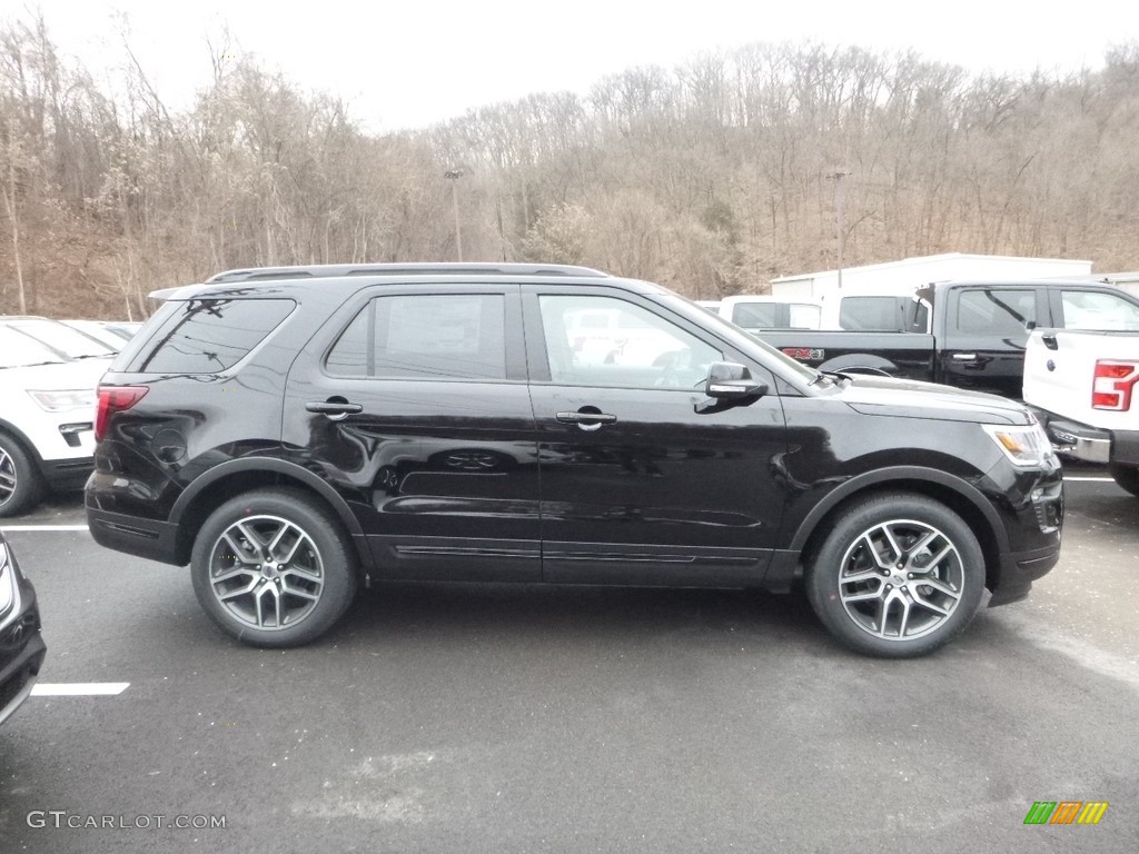 2018 Explorer Sport 4WD - Shadow Black / Ebony Black photo #1