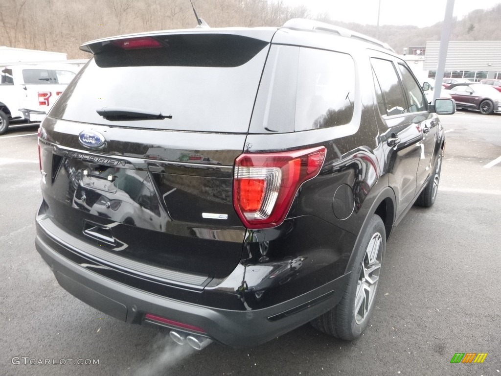 2018 Explorer Sport 4WD - Shadow Black / Ebony Black photo #2