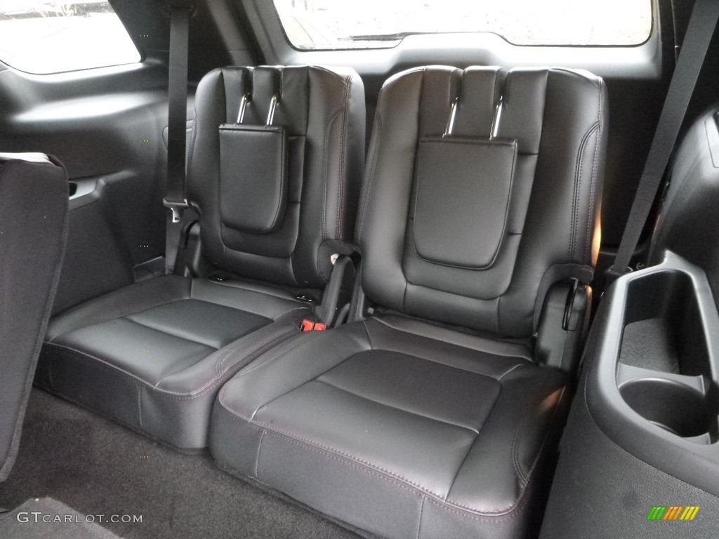 Ebony Black Interior 2018 Ford Explorer Sport 4WD Photo #125133098