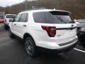 2018 White Platinum Ford Explorer Sport 4WD  photo #3