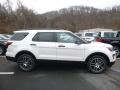2018 White Platinum Ford Explorer Sport 4WD  photo #6