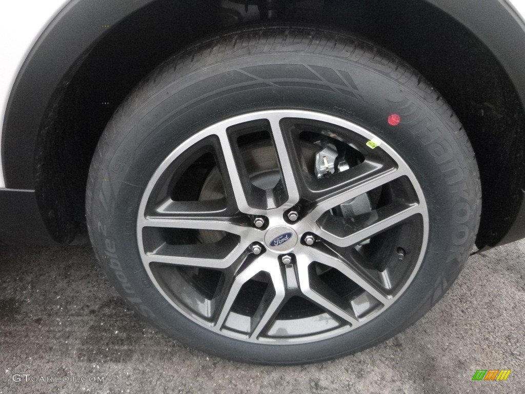 2018 Explorer Sport 4WD - White Platinum / Ebony Black photo #7