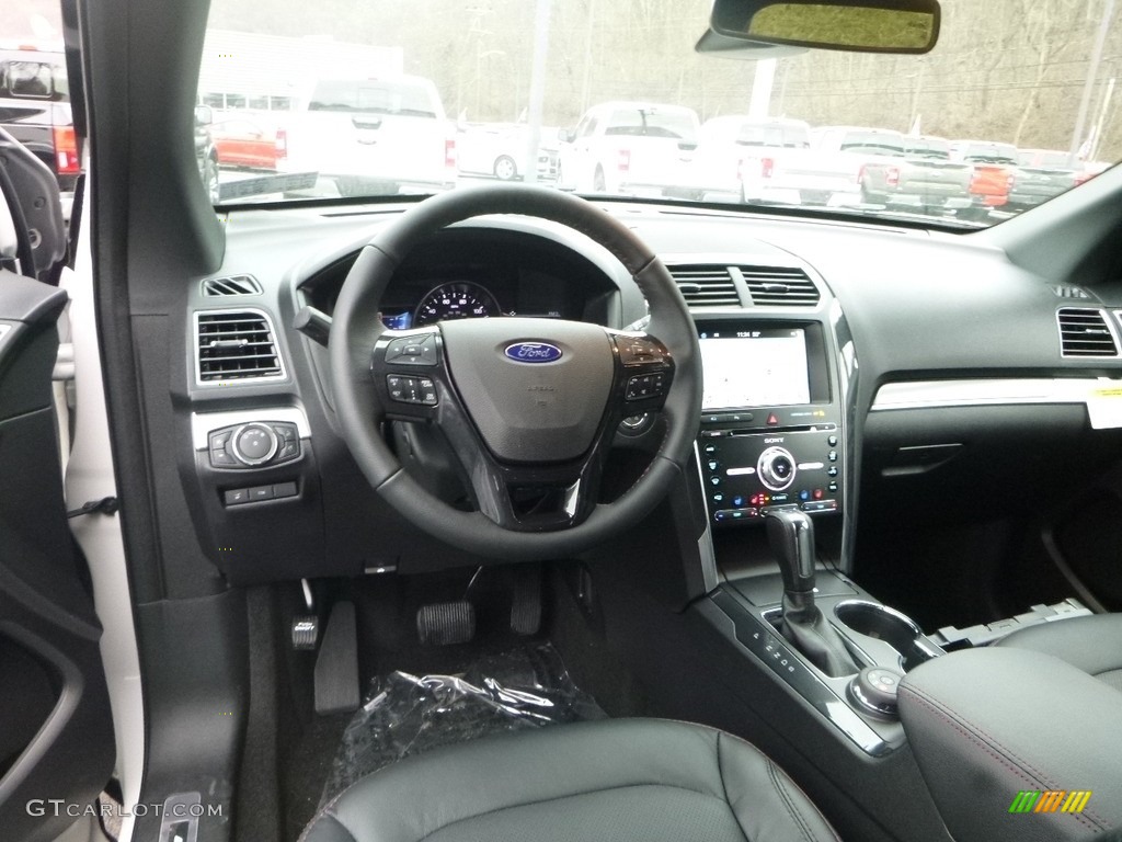 2018 Explorer Sport 4WD - White Platinum / Ebony Black photo #15
