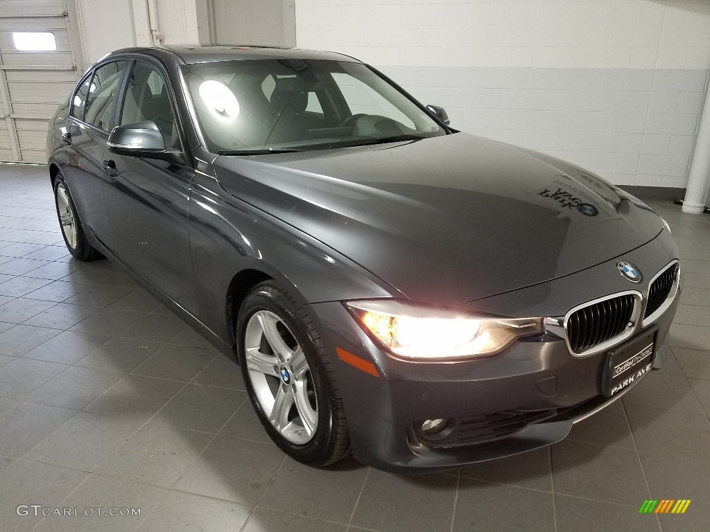 2015 3 Series 328i xDrive Sedan - Mineral Grey Metallic / Black photo #7