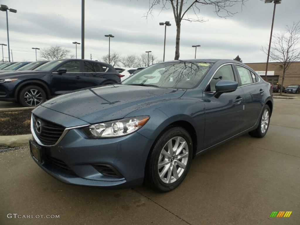 2017 Mazda6 Sport - Blue Reflex Mica / Black photo #1