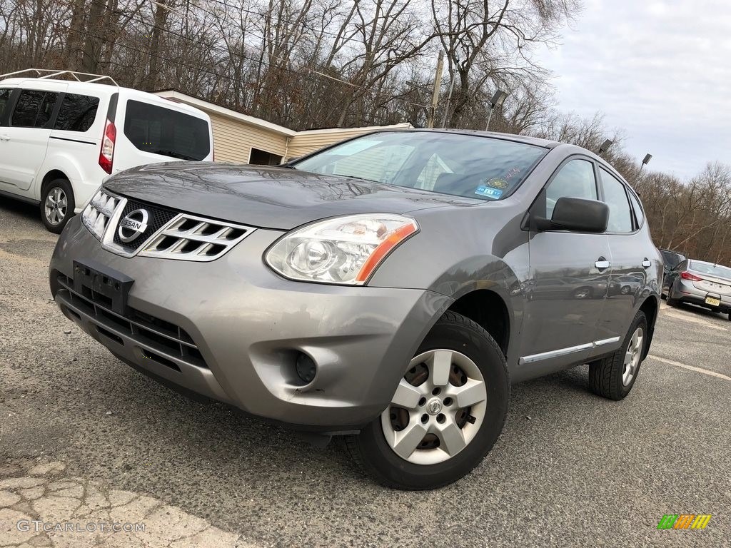 2011 Rogue SV AWD - Frosted Steel Metallic / Gray photo #1