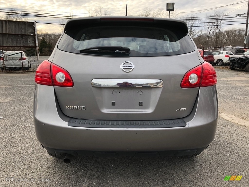 2011 Rogue SV AWD - Frosted Steel Metallic / Gray photo #6