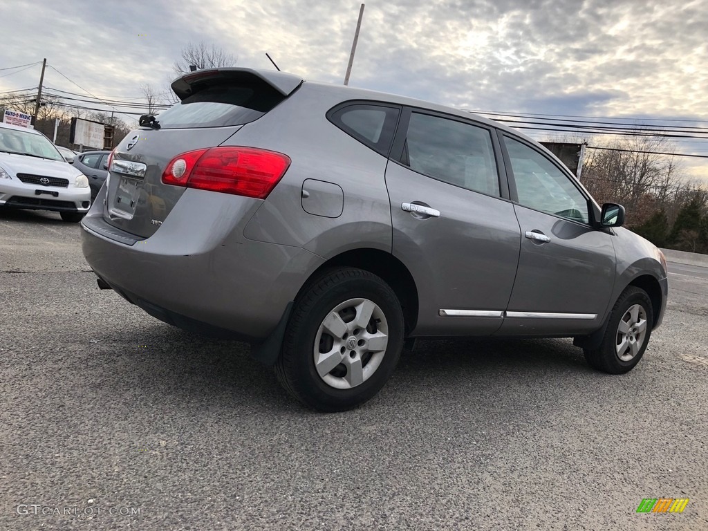 2011 Rogue SV AWD - Frosted Steel Metallic / Gray photo #7