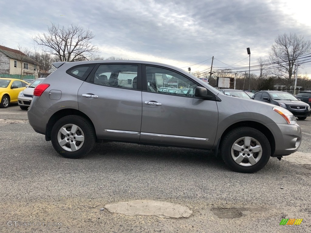 2011 Rogue SV AWD - Frosted Steel Metallic / Gray photo #9