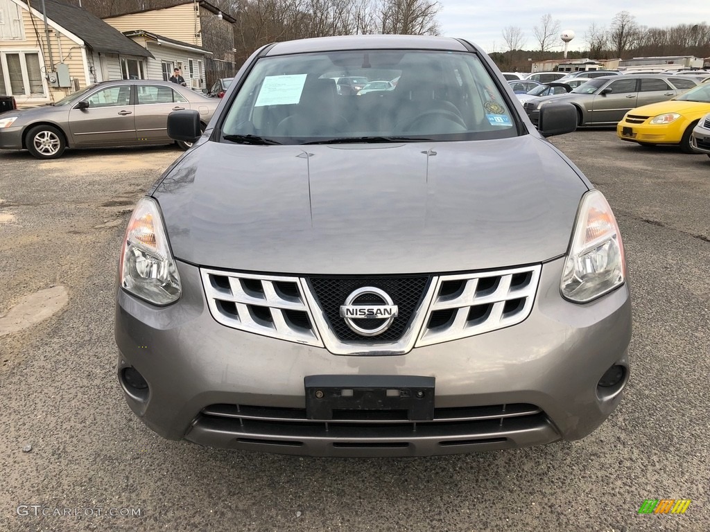 2011 Rogue SV AWD - Frosted Steel Metallic / Gray photo #11