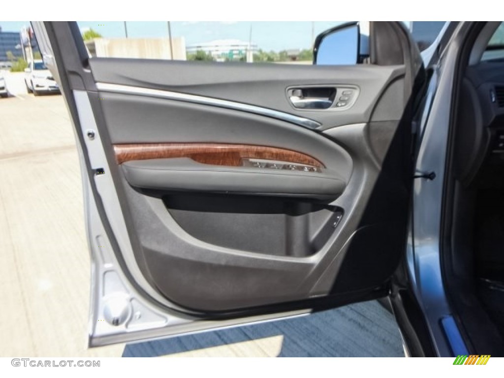 2017 MDX  - Lunar Silver Metallic / Ebony photo #11