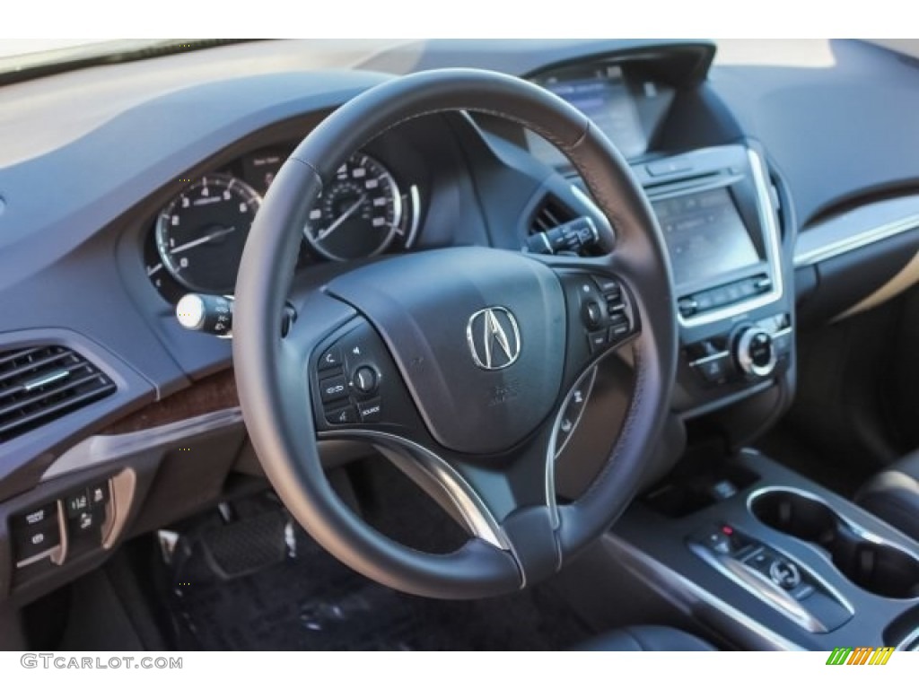 2017 MDX  - Lunar Silver Metallic / Ebony photo #48