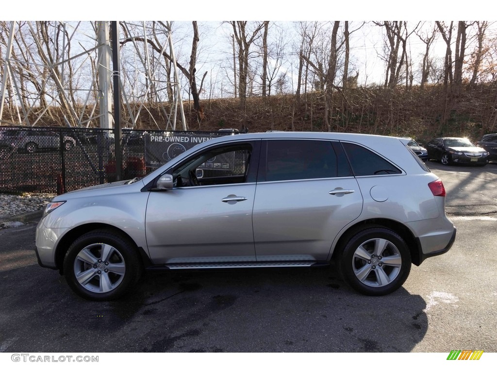 2012 MDX SH-AWD Technology - Palladium Metallic / Ebony photo #3