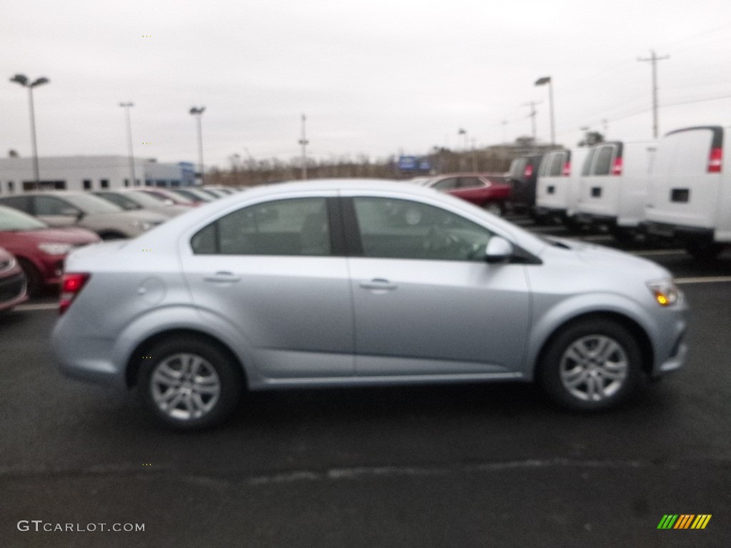 2018 Sonic LS Sedan - Arctic Blue Metallic / Jet Black photo #6