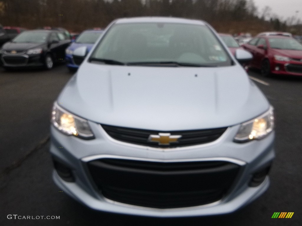 2018 Sonic LS Sedan - Arctic Blue Metallic / Jet Black photo #8