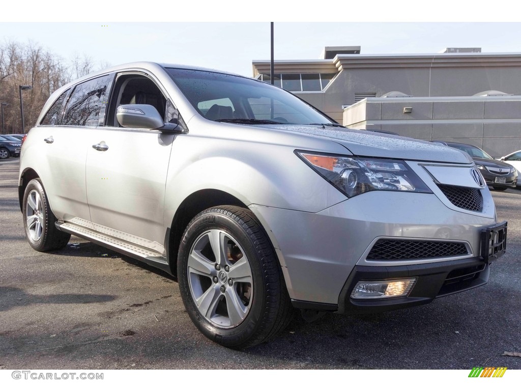 2012 MDX SH-AWD Technology - Palladium Metallic / Ebony photo #9