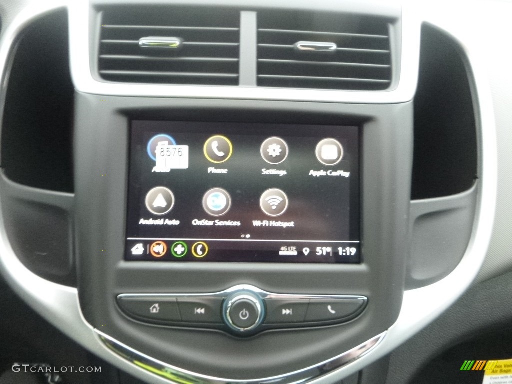 2018 Sonic LS Sedan - Arctic Blue Metallic / Jet Black photo #18