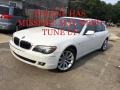 Alpine White 2007 BMW 7 Series 750Li Sedan