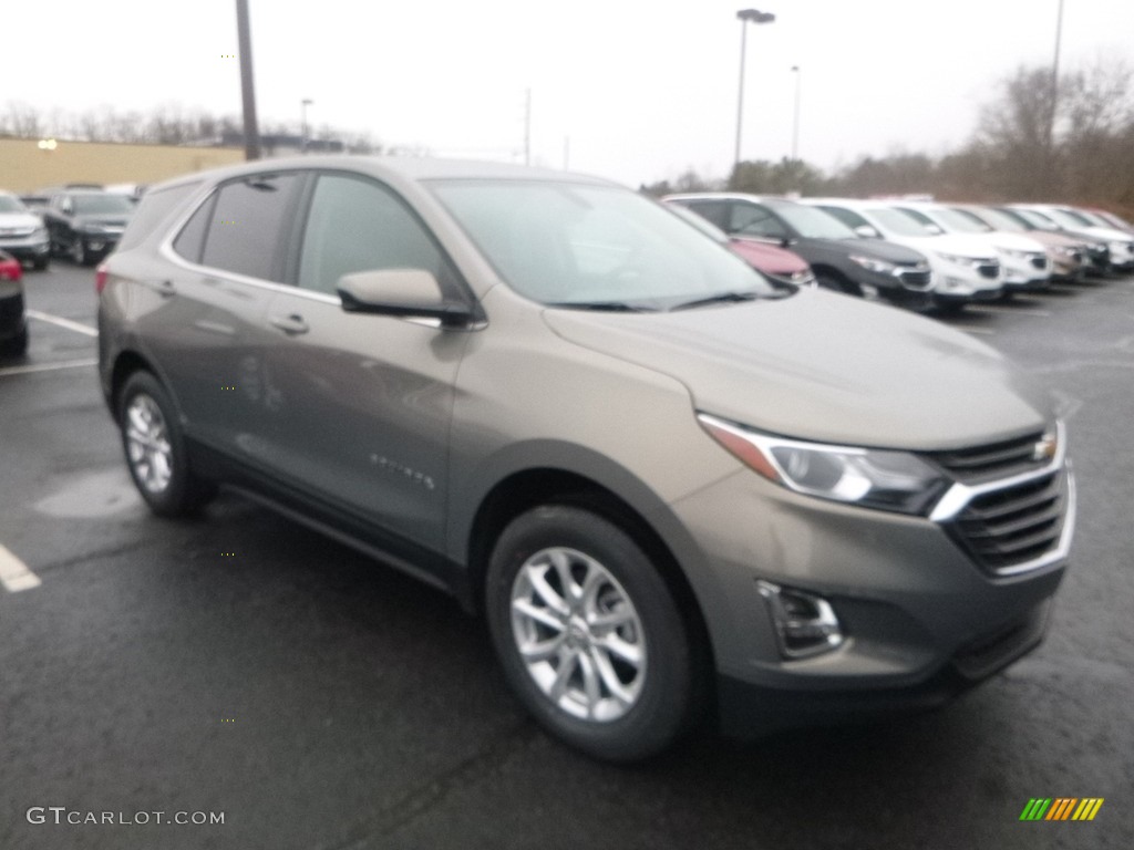 2018 Equinox LT AWD - Pepperdust Metallic / Jet Black photo #7