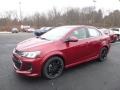 Cajun Red Tintcoat 2018 Chevrolet Sonic LT Sedan Exterior