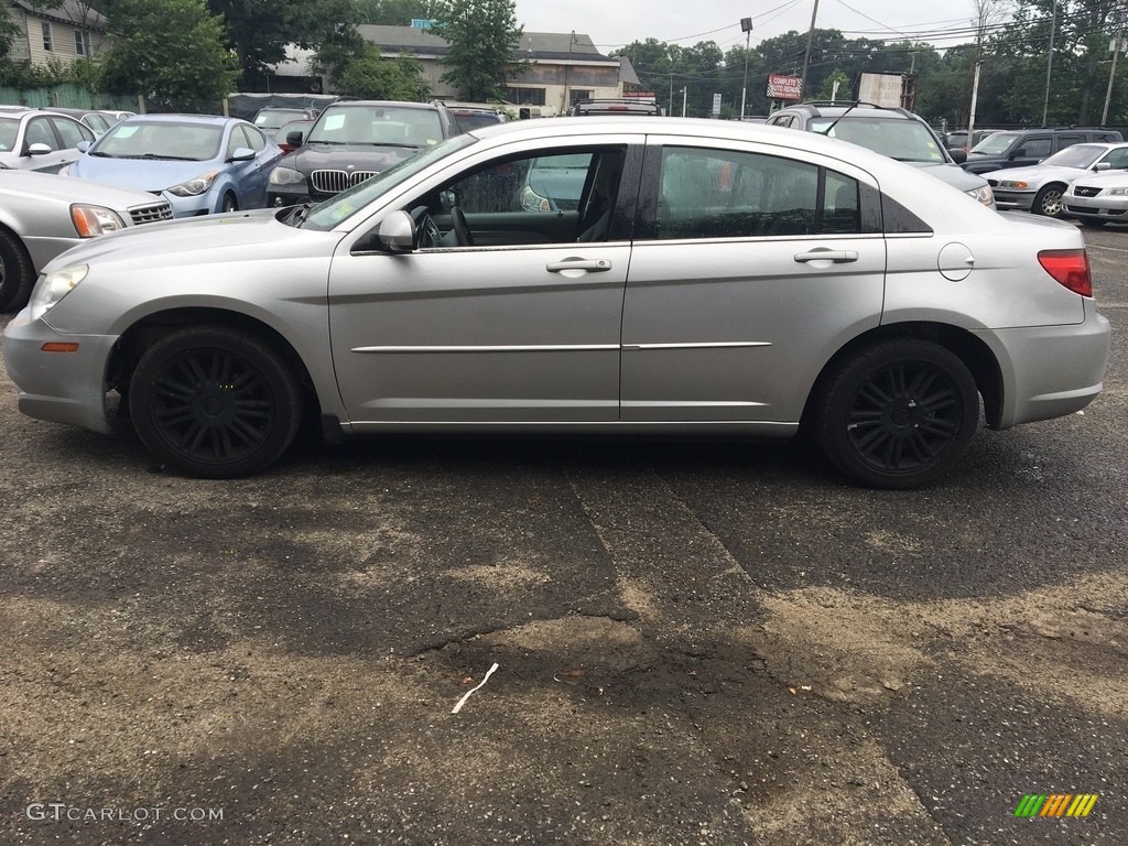 2007 Sebring Touring Sedan - Bright Silver Metallic / Dark Khaki/Light Graystone photo #6