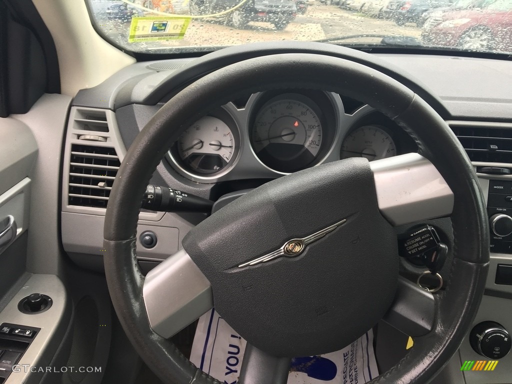2007 Sebring Touring Sedan - Bright Silver Metallic / Dark Khaki/Light Graystone photo #11
